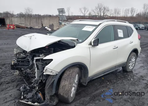 2017 Nissan Rogue Sv from USA, damaged, VIN 5N1AT2MV6HC749727